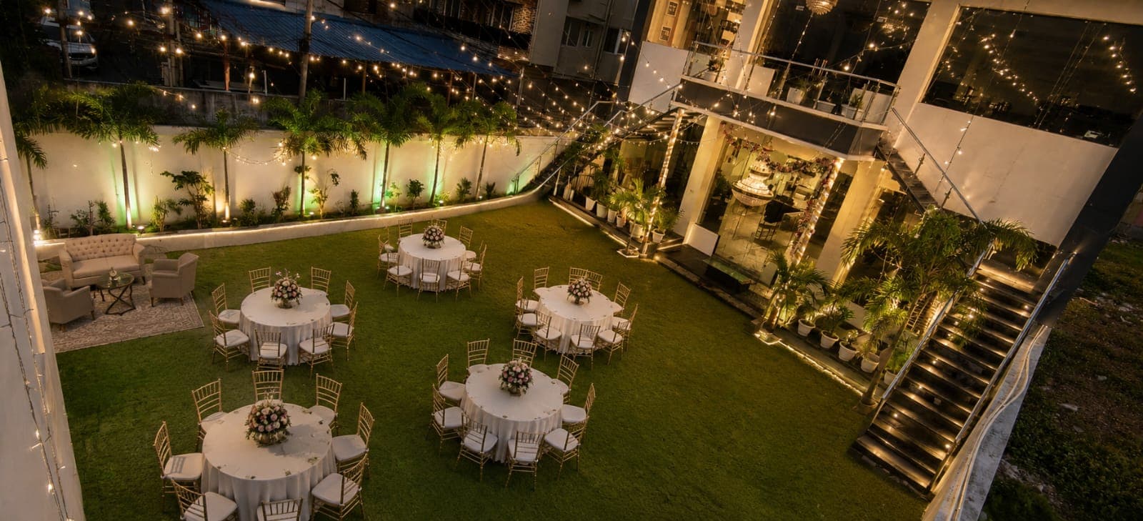 Banquet Hall Lawn — Sayamwar Hall Patna