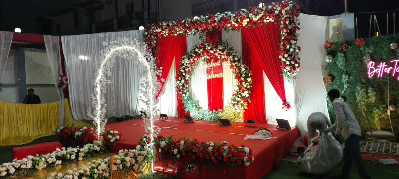 Outside Stage — Sayamwar Hall